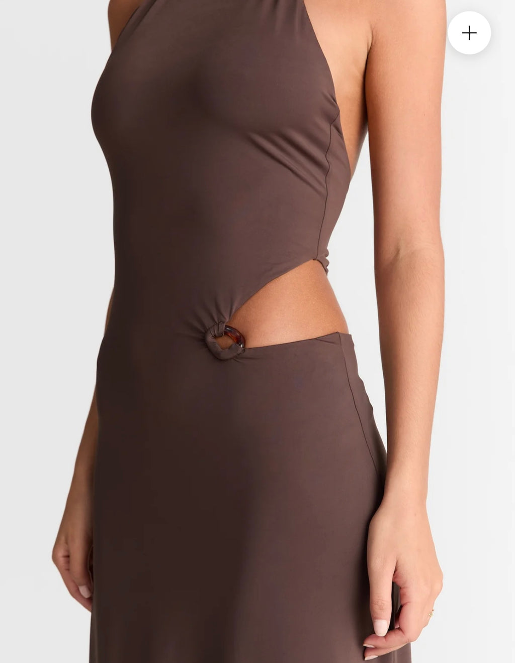 Aurora Maxi Dress Chocolate