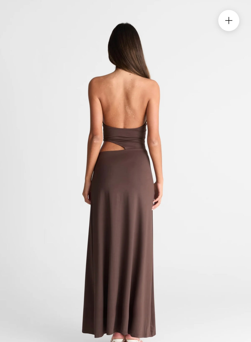 Aurora Maxi Dress Chocolate